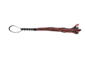 Bondage: SAFFRON BRAIDED FLOGGER