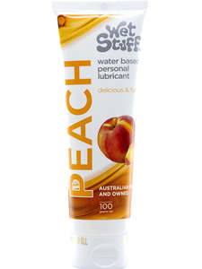 Essentials: WET STUFF PEACH WATER BASED LUBRICANT