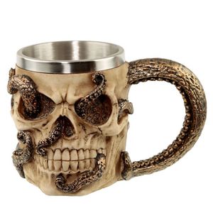 SKULL/OCTOPUS TANKARD