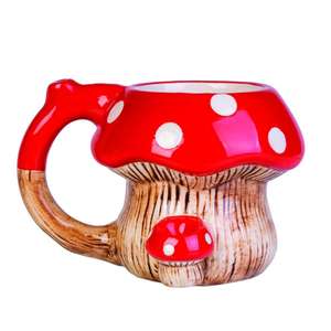 Novelties: MUSHROOM WAKE N BAKE MUG
