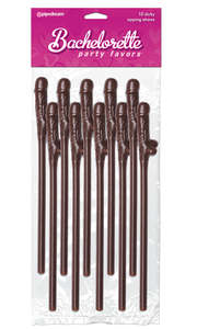 BROWN PECKER STRAWS