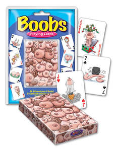 BOOBS PLAYING CARDS