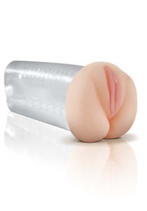 Masturbators: DELUXE SEE-THRU STROKER