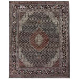 Tabriz: Super Fine Hand-knotted Wool Tabriz Persian Rug 310cm x 381cm