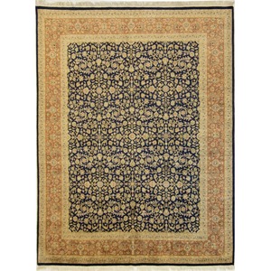 Kashan: Super Fine Hand-knotted Saruk Rug 244cm x 315cm