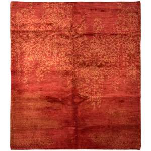Gabbeh: Fine Hand-knotted Wool Persian Gabbeh Rug 186cm x 213cm