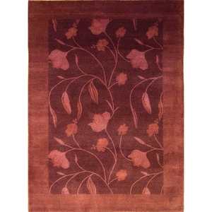 Gabbeh: Fine Hand-knotted Wool & Silk Loribaft - Gabbeh Rug 146cm x 200cm