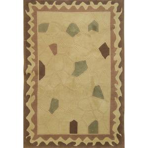 Gabbeh: Hand-knotted Wool Modern Rug 120cm x 175cm