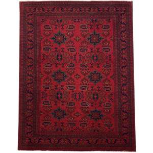 Khal Mohammadi: Fine Hand-knotted Wool Traditional Rug 181cm x 240cm