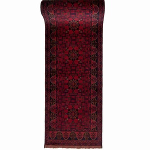 Khal Mohammadi: Fine Hand-knotted Traditional Wool Runner 80cm x 974cm