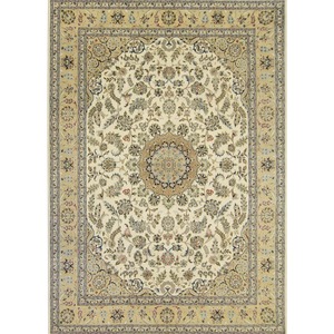 Fine Hand-knotted Wool & Silk Traditional Rug 192cm x 303cm