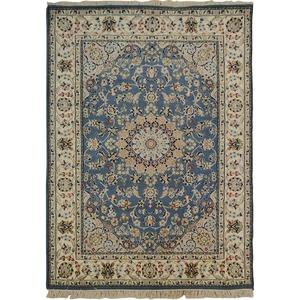 Nain: Fine Hand-knotted Wool Nain Design Rug 195cm 301cm
