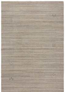 Solid Modern Cream Colour Wool Rug