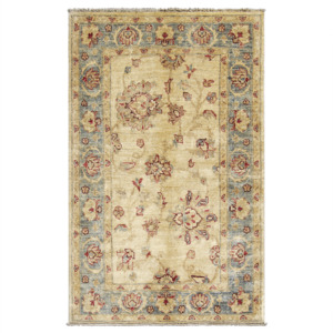 Hand-knotted Wool Ziegler Small Rug 102cm x 153cm