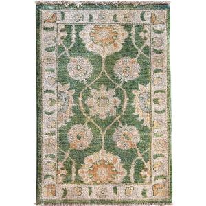 Choubi Rugs: Hand-knotted Wool Traditional Extra Small Rug 63cm x 84cm