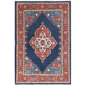 Heriz: Hand-knotted Wool Small Rug 118cm x 178cm