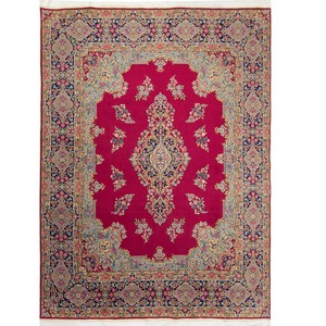 Kerman Rugs: Fine Hand-knotted Persian Kerman Rug 302cm x 392cm