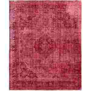 Large Hand-knotted Wool Persian Vintage Rug 296cm x 383cm