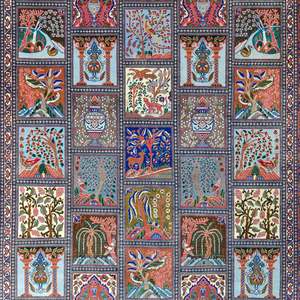 Fine Hand-knotted Wool Bakhtiari Persian Rug 300cm x 385cm