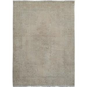 Vintage Persian Hand-knotted Wool Rug 241cm x 332cm
