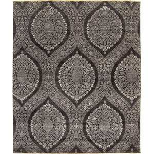 Fine Contemporary NZ Wool & Silk Hand-knotted Rug 174cm x 264cm