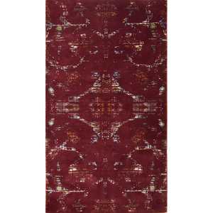 Modern Hand-knotted Wool and Bamboo Silk Galaxy Rug 94cm x 164cm