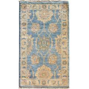 0 5 X 1: Handmade Wool Small Rug 62cm x 90cm