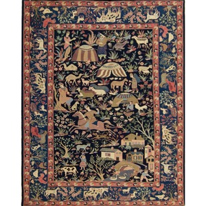 Fine Hand-knotted Baluchi Persian Antique Rug 215cm x 273cm