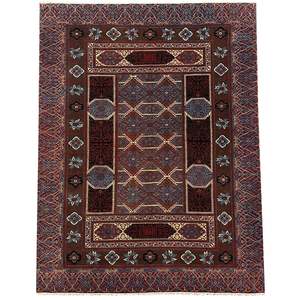 Fine Hand-knotted Wool Area Rug 185cm x 281cm