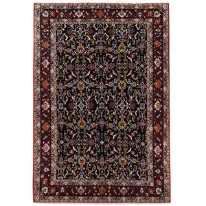 Fine Handmade Persian Veramin Rug – All-Over Floral Design 222cm x 307cm