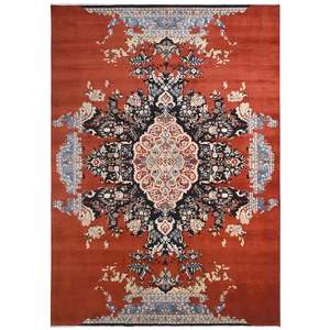 Fine Hand-knotted 100% Wool Large Rug 247cm x 354cm