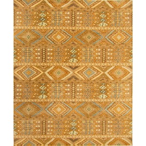 Aztec Rugs: Hand-knotted Contemporary Wool Aztec Design Rug 245ccm x 308cm