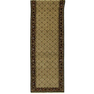 Fine Hand-knotted Wool Runner 79cm x 331cm