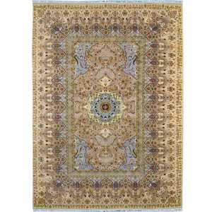 Qum Rug: Fine Handmade Wool & Silk Rug 201cm x 295cm
