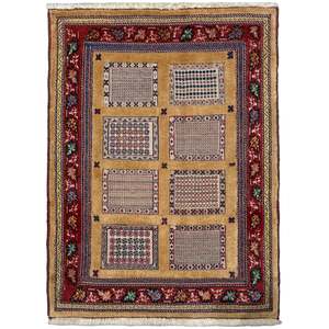 Black Friday Rug Sale: Fine Hand-knotted Wool Sirjan Persian Small Rug 85cm x 115cm