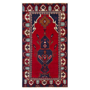 Hand-knotted 100% Wool Baluchi Small Rug 86cm x 146cm