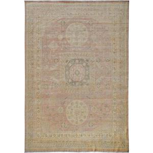 Colour Reform Collection: Fine Hand-knotted Vintage Style Wool Rug 264cm x 374cm