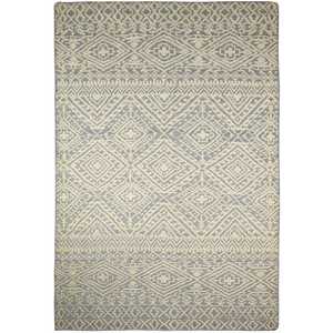Clearance 1: Modern Handmade Wool Blue Rug 159cm x 239cm