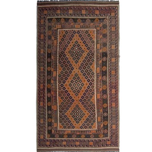 Fine Hand-woven 100% Wool Kilim Rug 237cm x 441cm