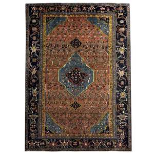 Ardabil: Vintage Hand-Knotted Ardabil Persian Rug 185cm x 278cm