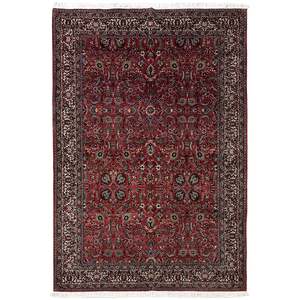 Bijar: Fine Hand-knotted Bijar (Bidjar)  Persian Rug 206cm x 300cm