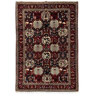 Persian: Fine Hand-knotted Wool Bakhtiari Persian Rug 215cm x 300cm