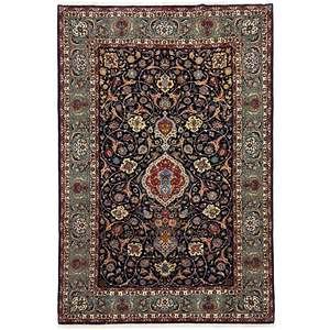 Fine Hand-knotted Wool Isfahan Persian Rug 168cm x 250cm