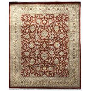 Wool Rugs: Fine Hand-knotted Wool All-Over Design Rug 245cm x 305cm