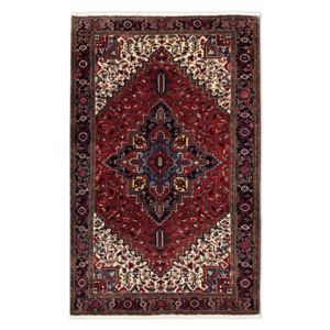 Fine Hand-knotted Wool Gravan Heriz Persian Rug 219cm x 348cm