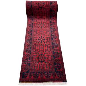 Fine Handmade Wool Tribal Runner 80cm x 680cm