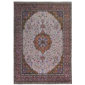 Tabriz: Persian Tabriz Rug Hand-Knotted Wool Medallion Design 299cm x 394cm