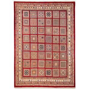 Fine Handwoven Persian Sirjan Kilim-Pile Rug – 253 cm x 343 cm