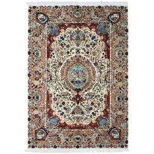 Persian: Fine Handmade Wool Persian Kashmar Rug 202cm x 292cm