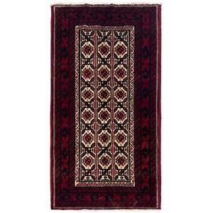 Fine Hand-knotted Baluchi Persian Rug 90cm x 170cm